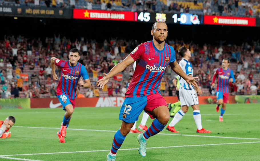 Barcelonas spillere genvinder deres mål